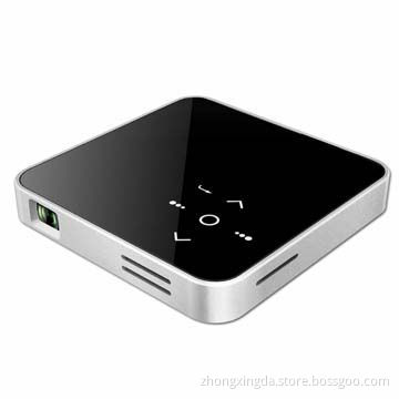 DLP pocket projector with wireless Wi-Fi, USB, 50lm brightness